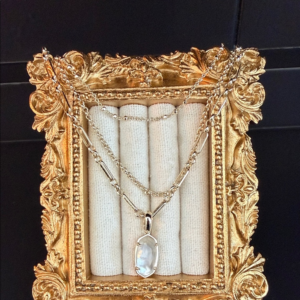Kendra Scott Gold Triple Strand Necklace